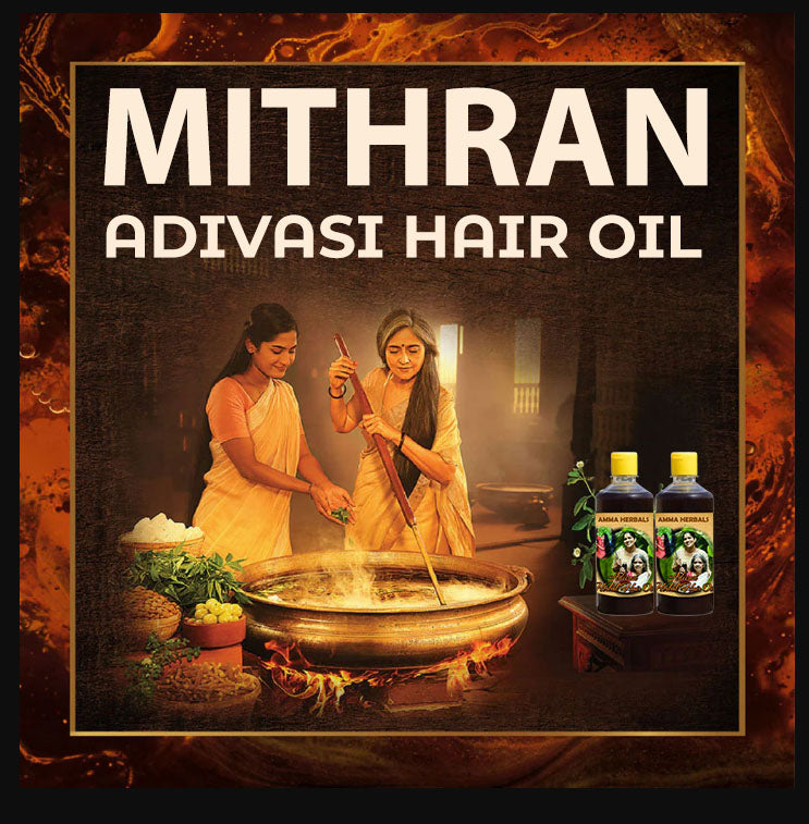 Real Adivasi Herbal Hair Oil -108 Herbs